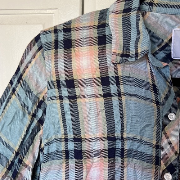 Rails plaid long sleeve button down - Picture 3 of 4